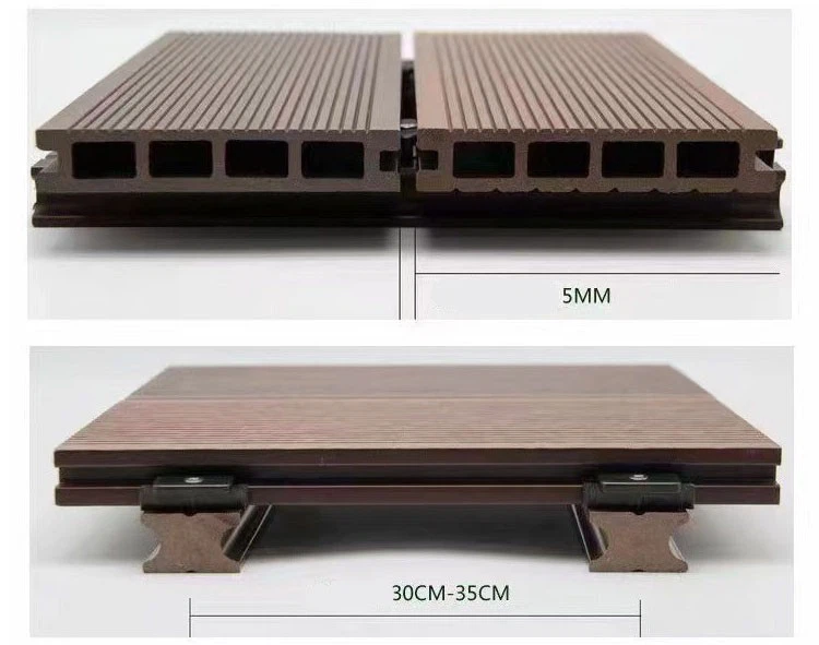 Waterproof And Low-Maintenance WPC Decking factory
